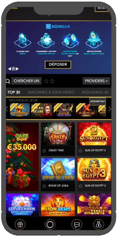 version mobile joka casino